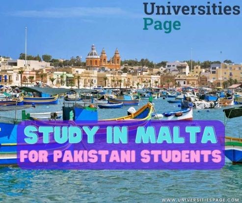 Study in Malta for Pakistani Students 2024